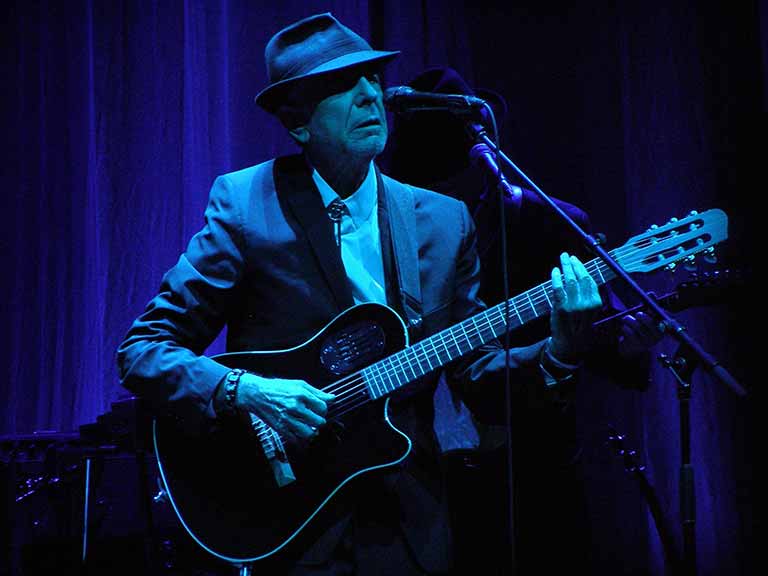 The legendary Leonard Cohen live on stage © Route66 / Shutterstock.com