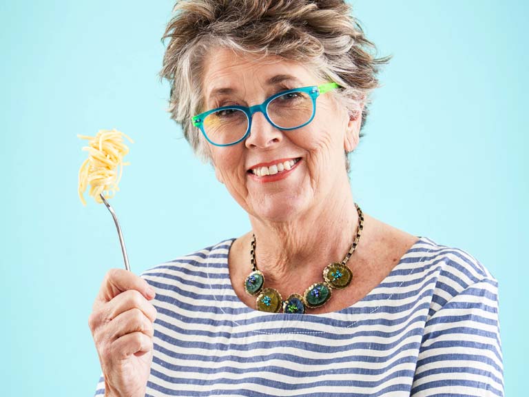 Prue Leith, new judge on TV's Great British Bake Off