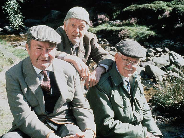 Cast of Last of the Summer Wine, Clegg, Compo and Foggy