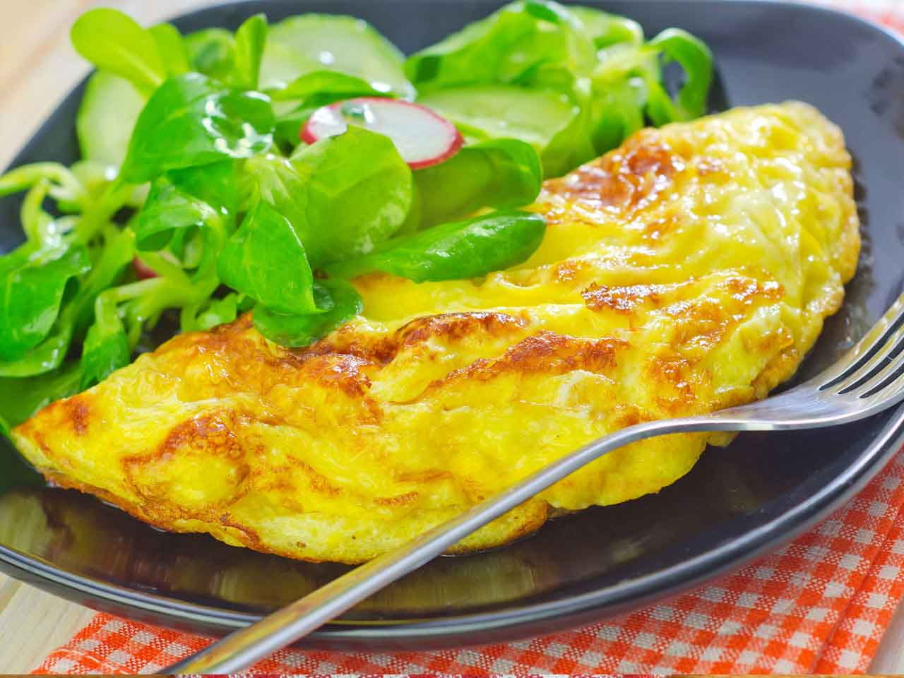 A tempting omelette