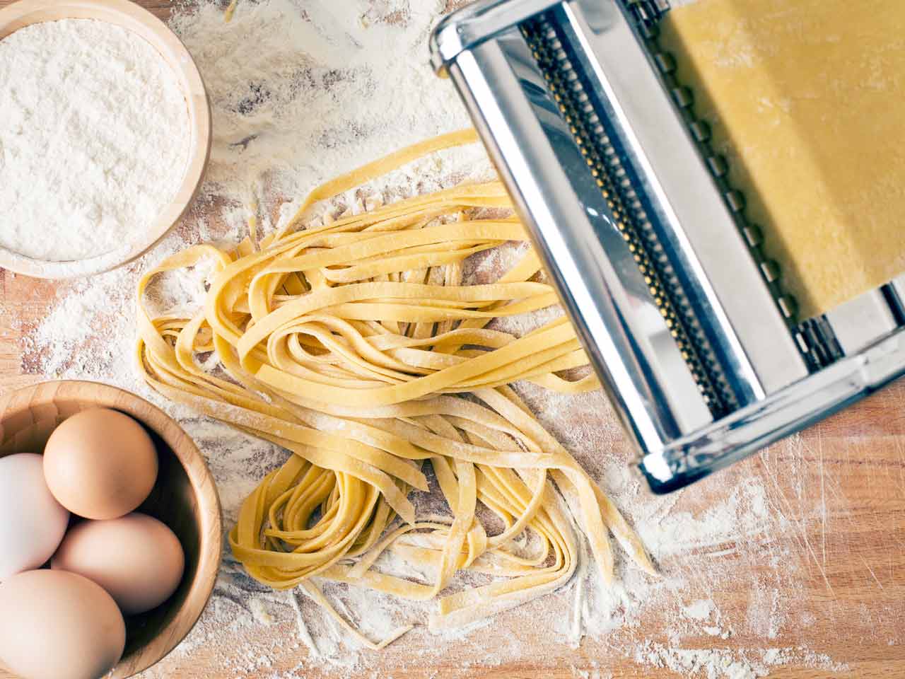 Making pasta