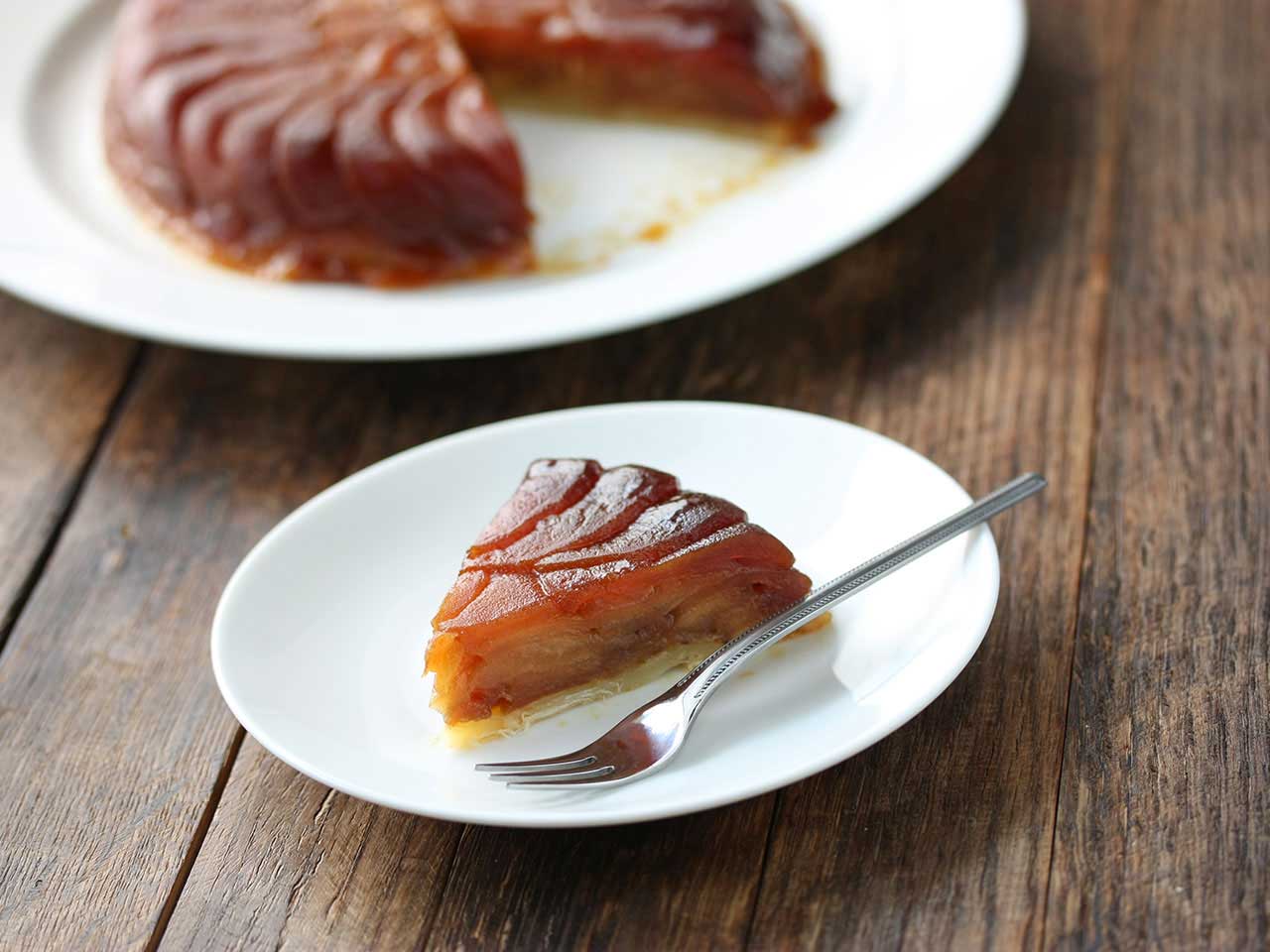 Apple tarte tatin 