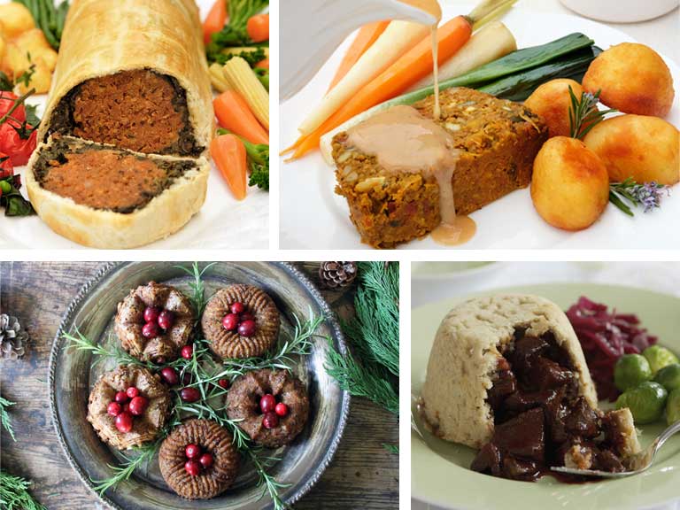 Vegetarian and vegan Christmas lunch ideas