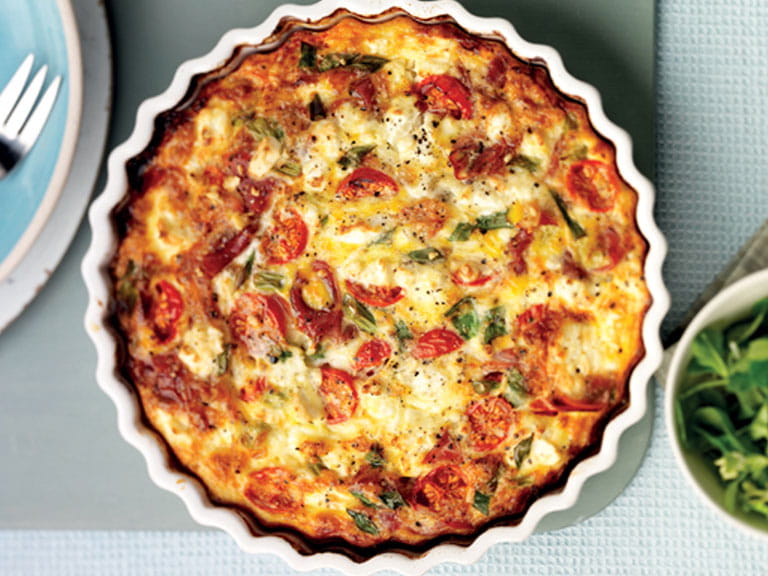 Forget the pastry quiche