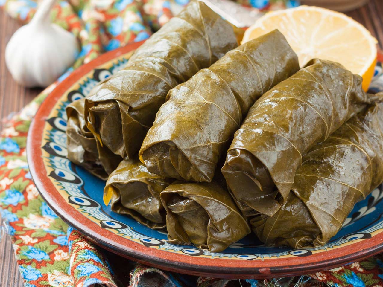 Stuffed vine leaves