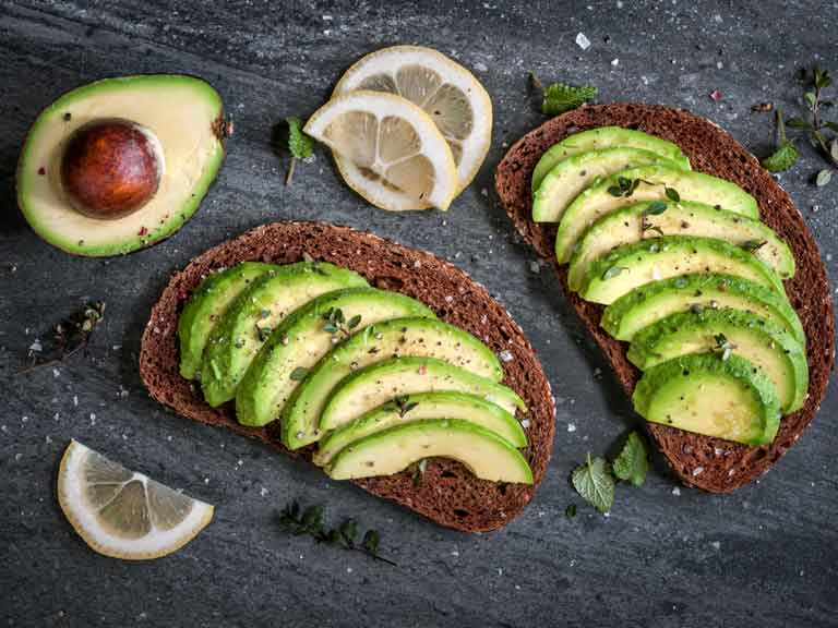 Foods like avocado are chock-full of healthy fats, but don't over-do it if you want to stay slim