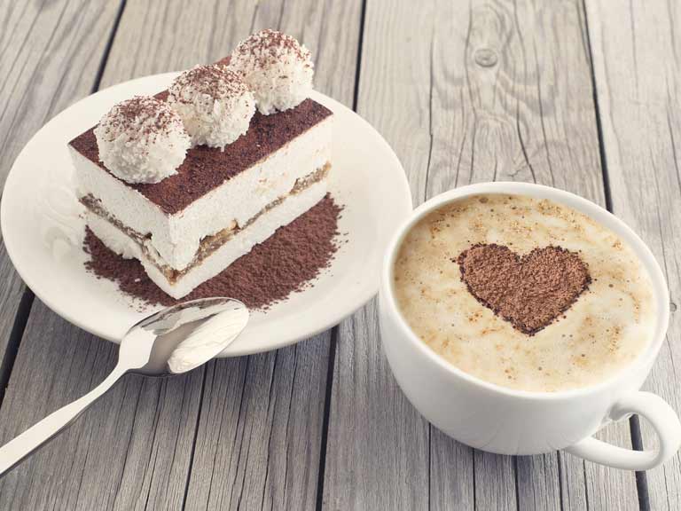 Coffee and cake