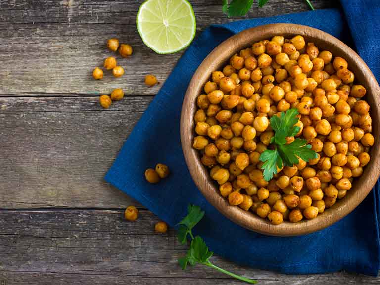 Chickpeas boast an extremely low GI index.