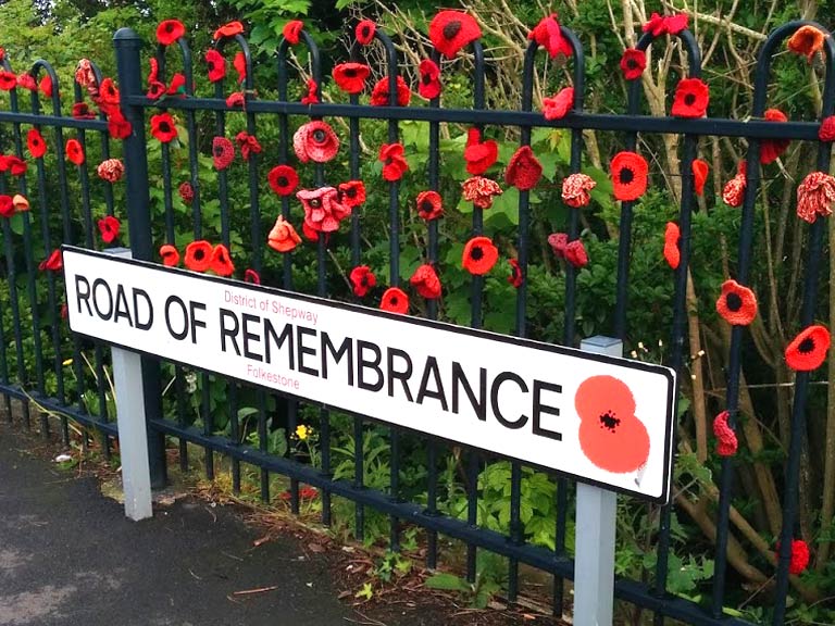 Road of Remembrance, Folkestone