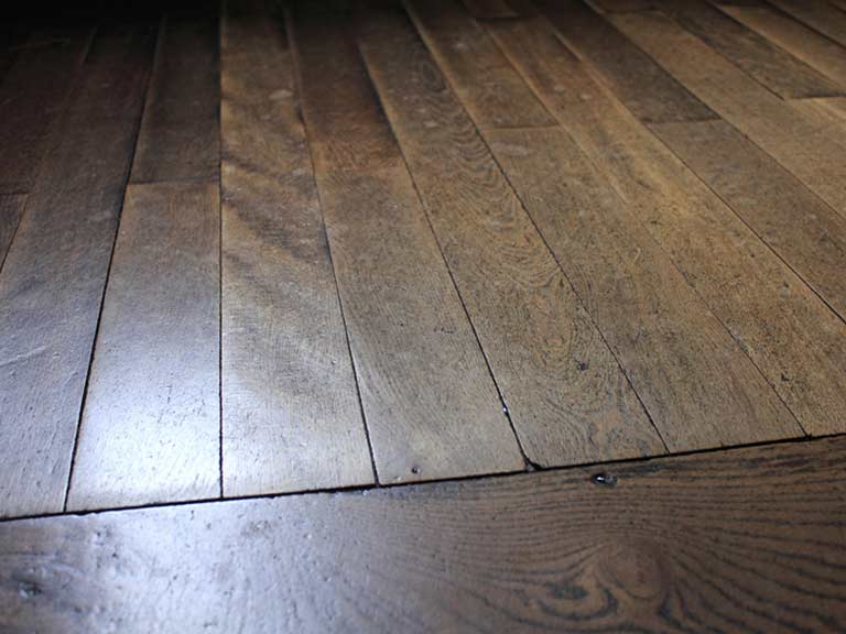 Clean wooden floors