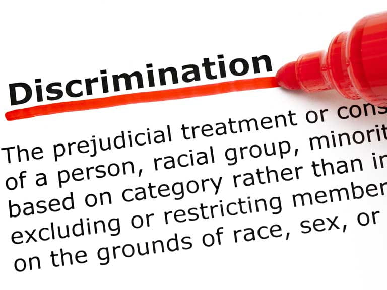 Dictionary definition of discrimination 
