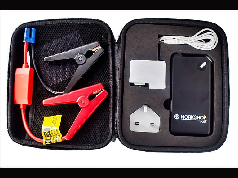 The WorkshopPlus SmartBox is ridiculously small yet packs a 400A punch that is easily enough to start any car fitted with an engine under 3.5-litre