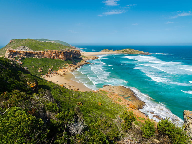 Robberg nature reserve near Plettenberg bay on South Africa's Garden Route 