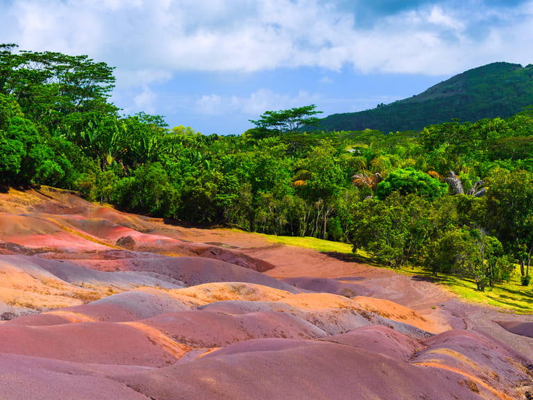 Seven coloured sands, Chamarel