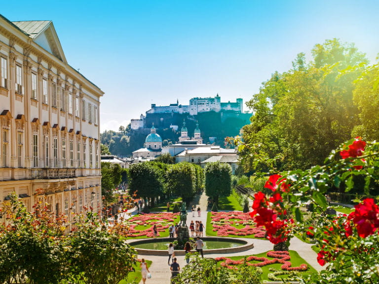 Mirabell Palace and Gardens, featured in The Sound of Music
