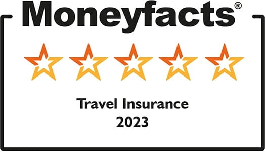 Moneyfacts 5 star rated travel insurance 2023