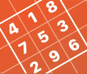 Orange sudoku puzzle