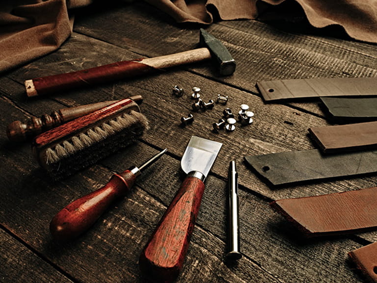 A selection of tools to represent Jay Blade and The Repair Shop