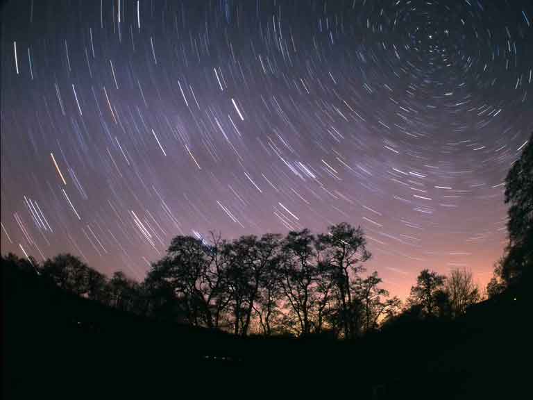 Night sky over the Kielder Observatory