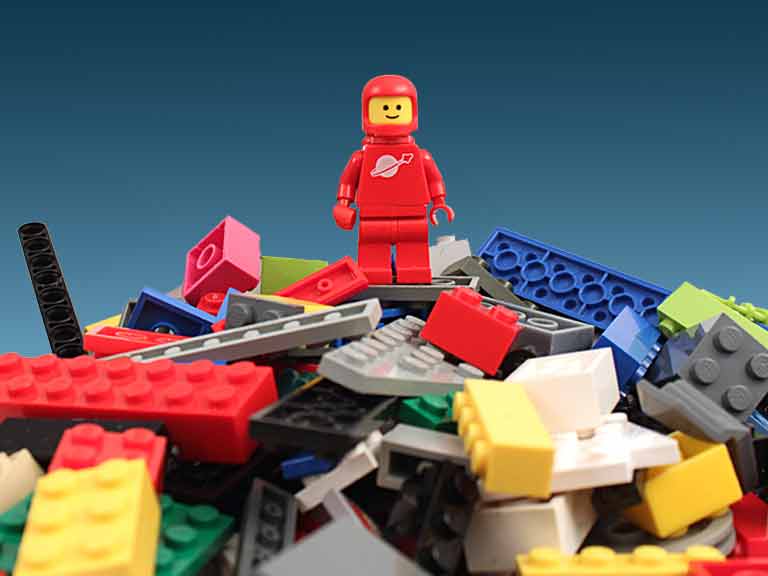 Lego spaceman