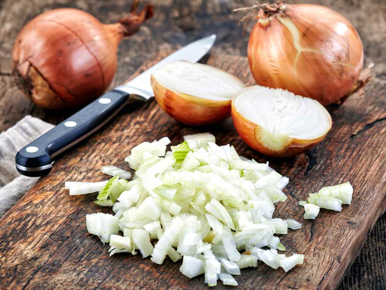 Chopped onion