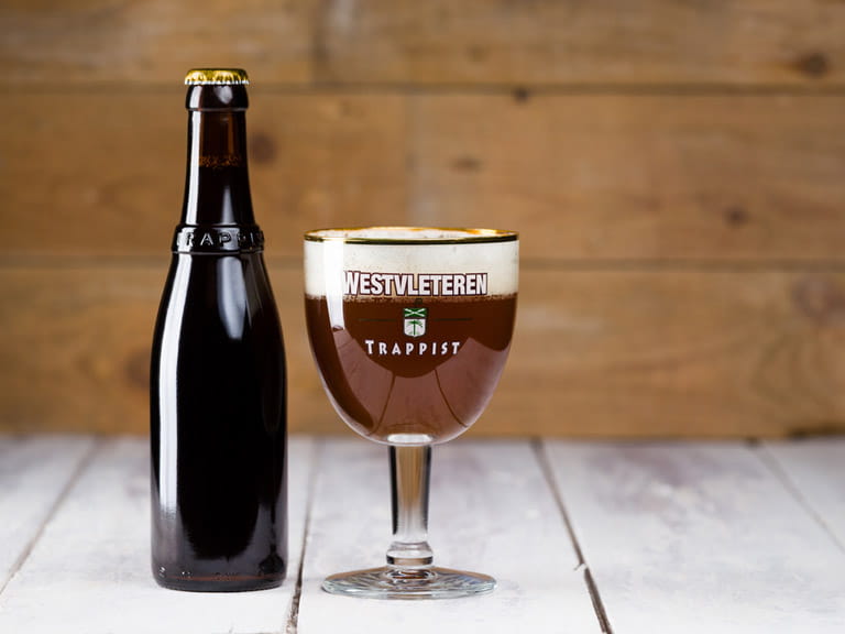 set of 4 Westvleteren Trappist beer glasses Chalice 