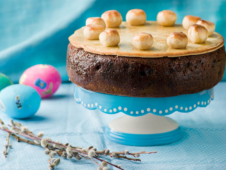 Easter simnel cake