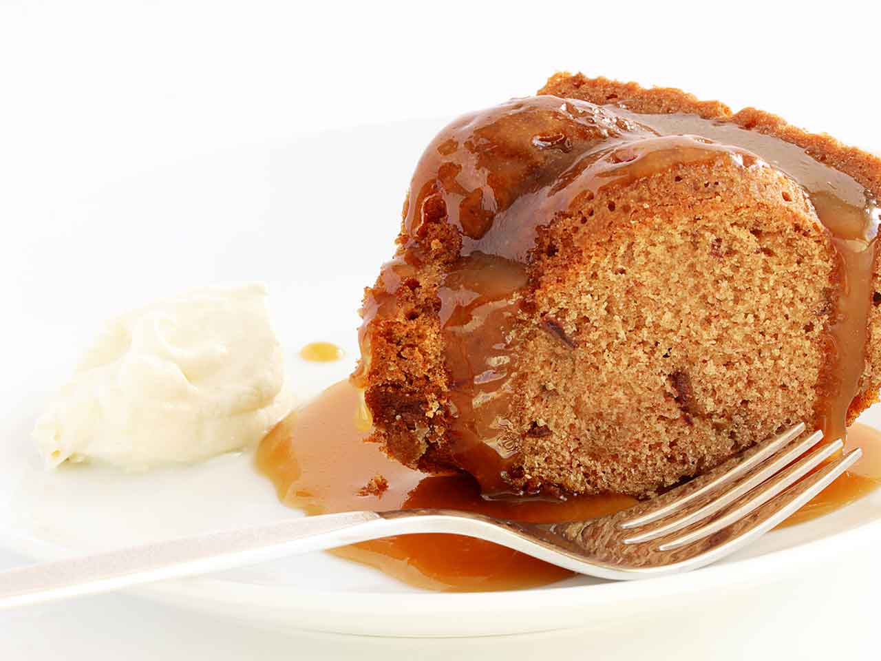 Toffee apple pudding
