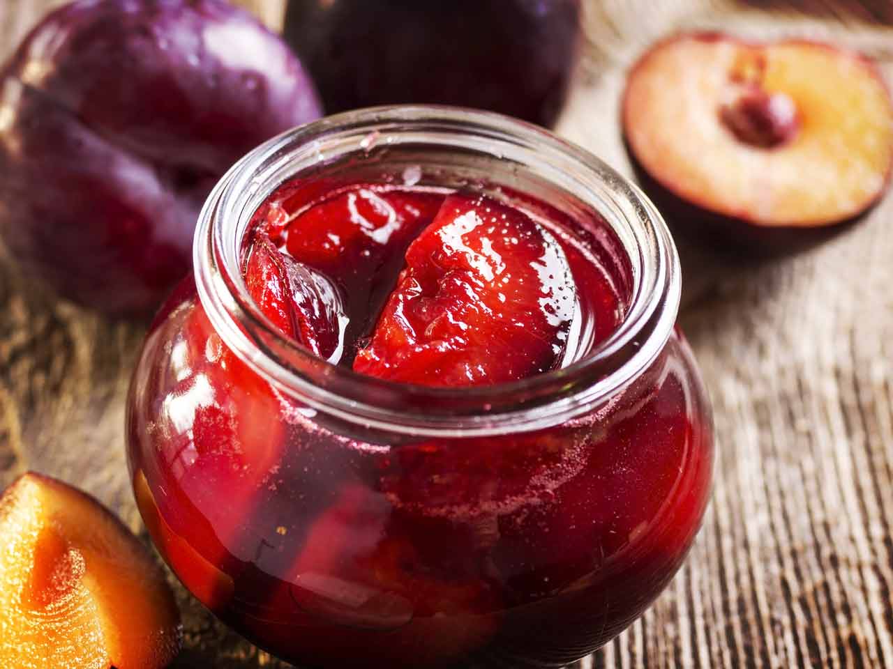 Pickled plums