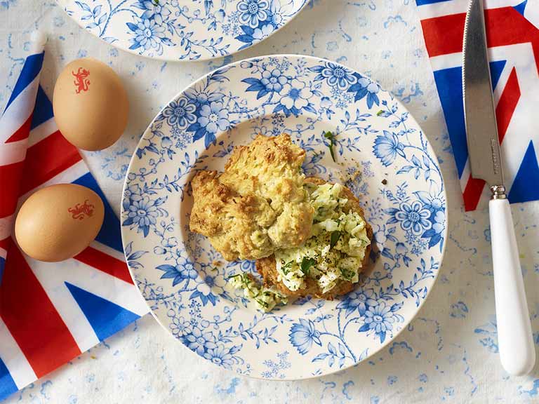 Tom Daley's blue cheese scones