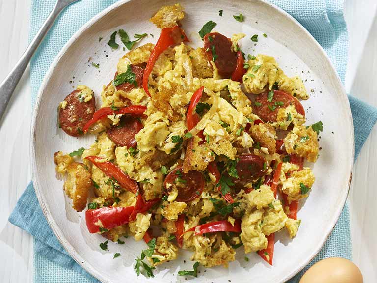 A plate of migas