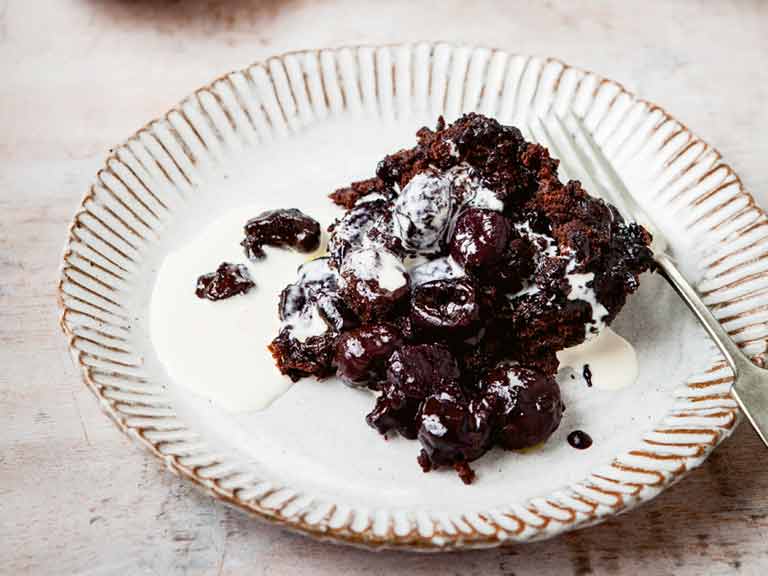 Hairy Bikers Black Forest pudding