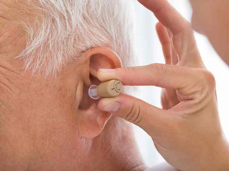 The Lancet reports that treating hearing loss in middle age can lower the risk of dementia by 9.1%. 