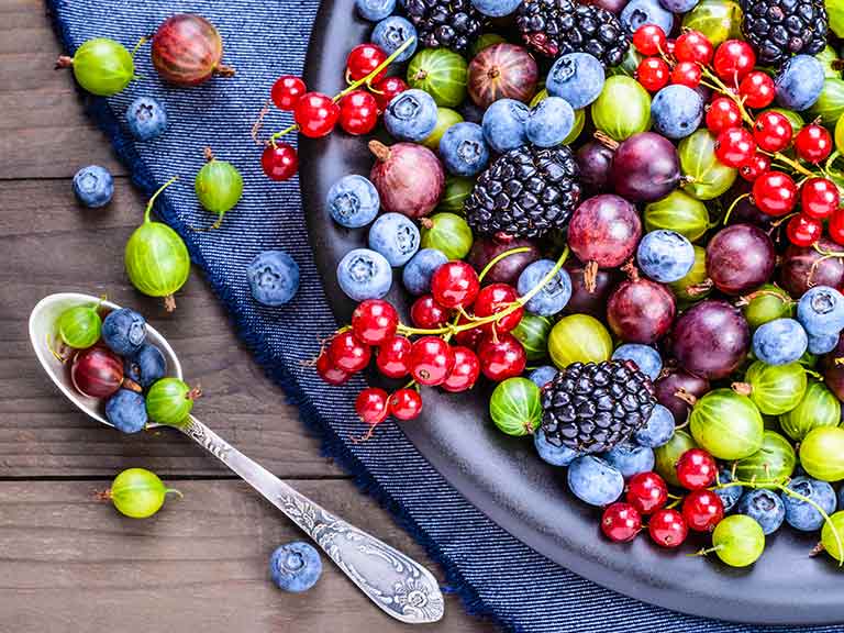 Healthy berries