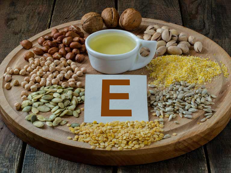 Sources of vitamin E