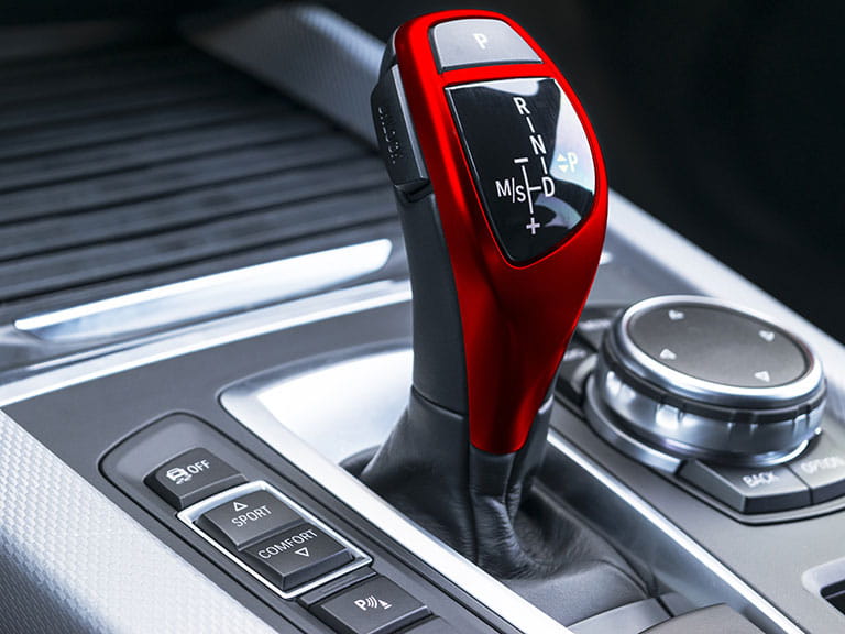 An automatic gearstick
