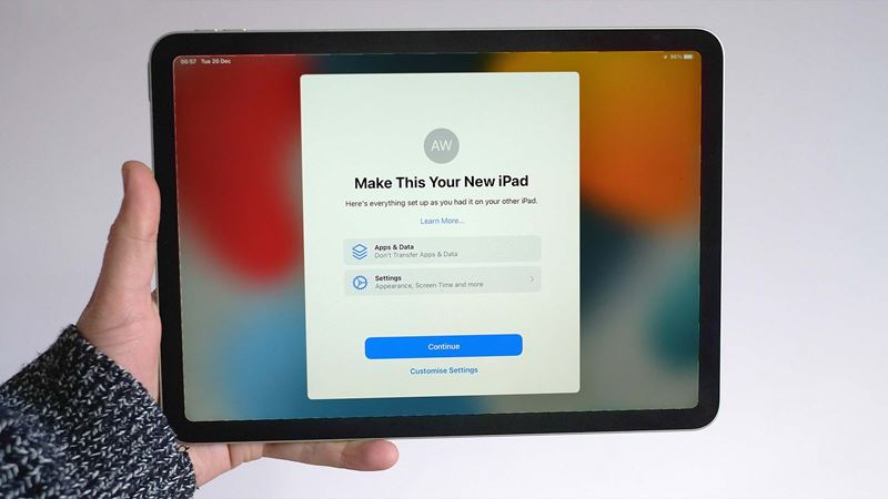 How to set up your iPad