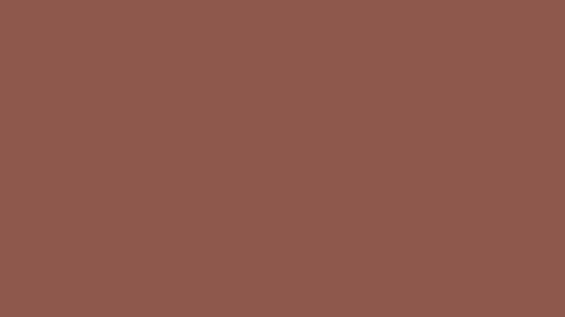 A swatch of the paint colour 'Red Ochre' by Edward Bulmer Natural Paint