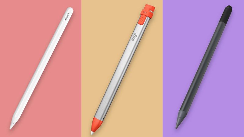 Three examples of Apple Pencils