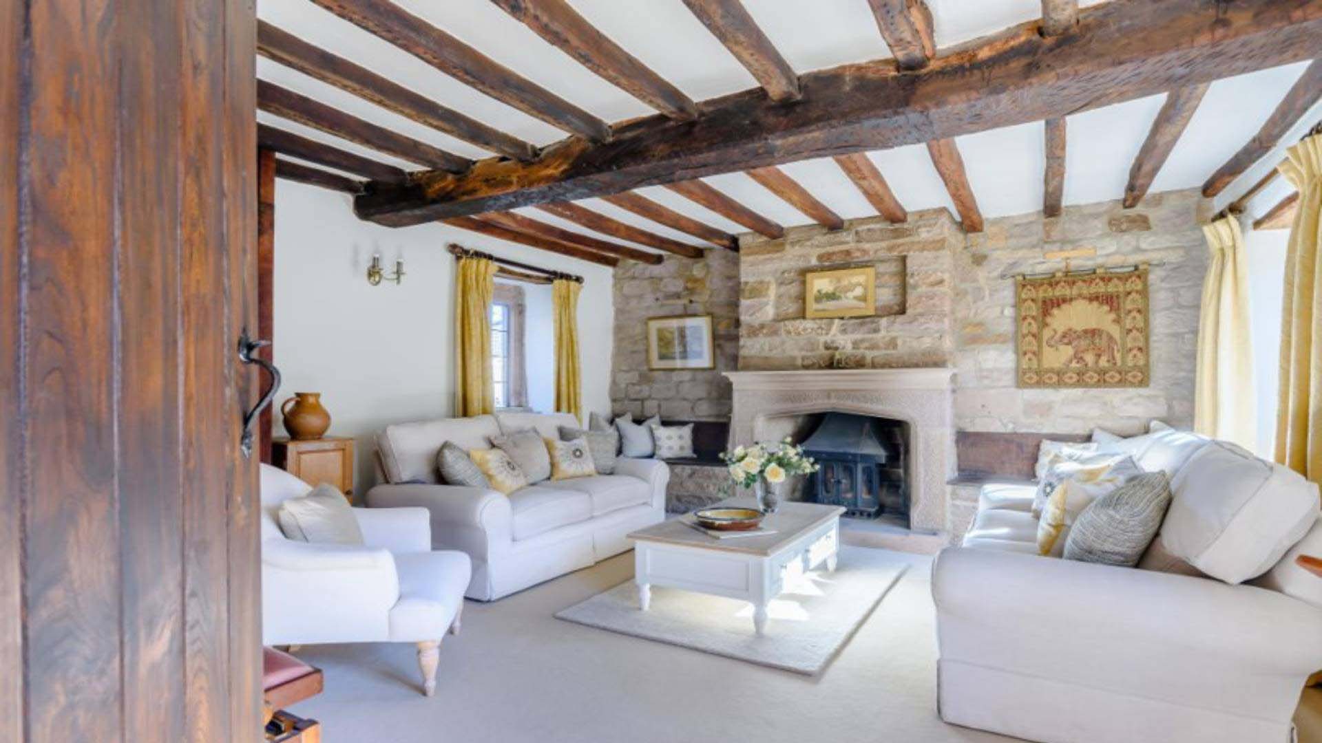 A light, bright and airy living room is always inviting