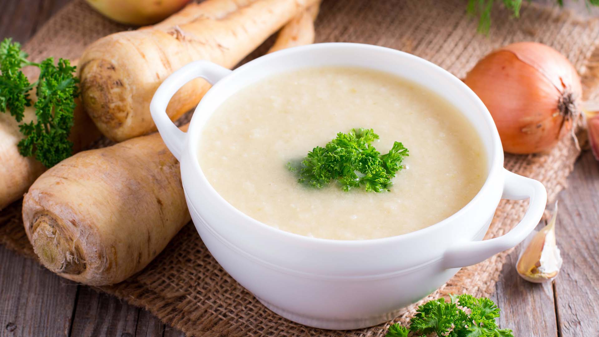 Parsnip soup is a good option for retaining nutrients that can be lost when parsnips are boiled.