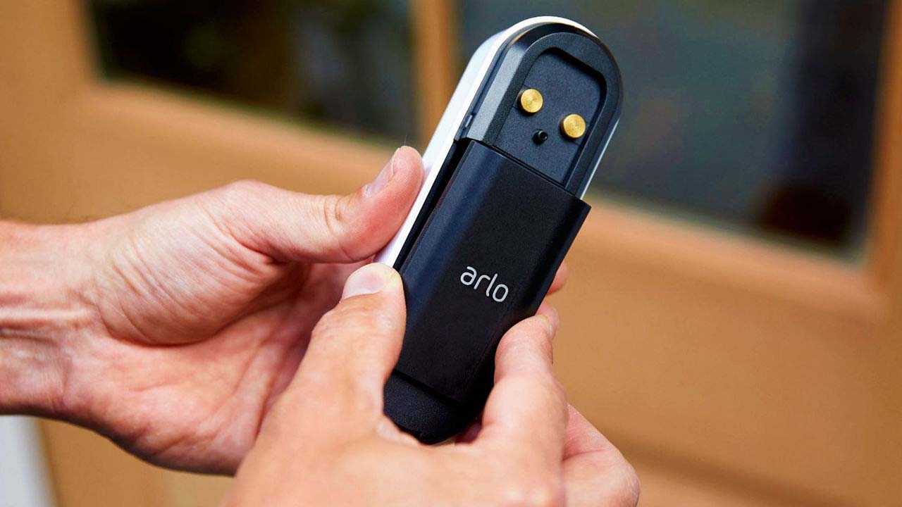 Arlo's video doorbell comes with a rechargeable battery, but can also be wired in