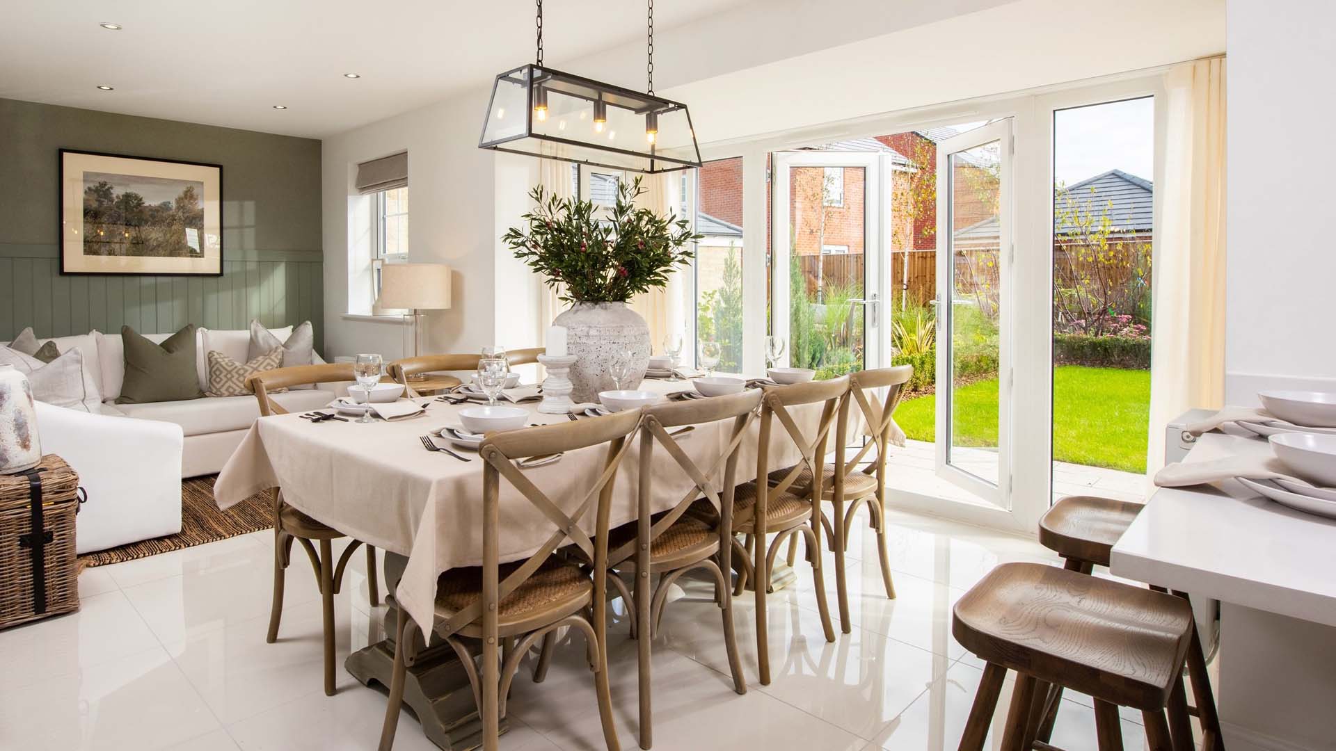 This pared-back space by David Wilson Homes is a good example of how to present a home for sale