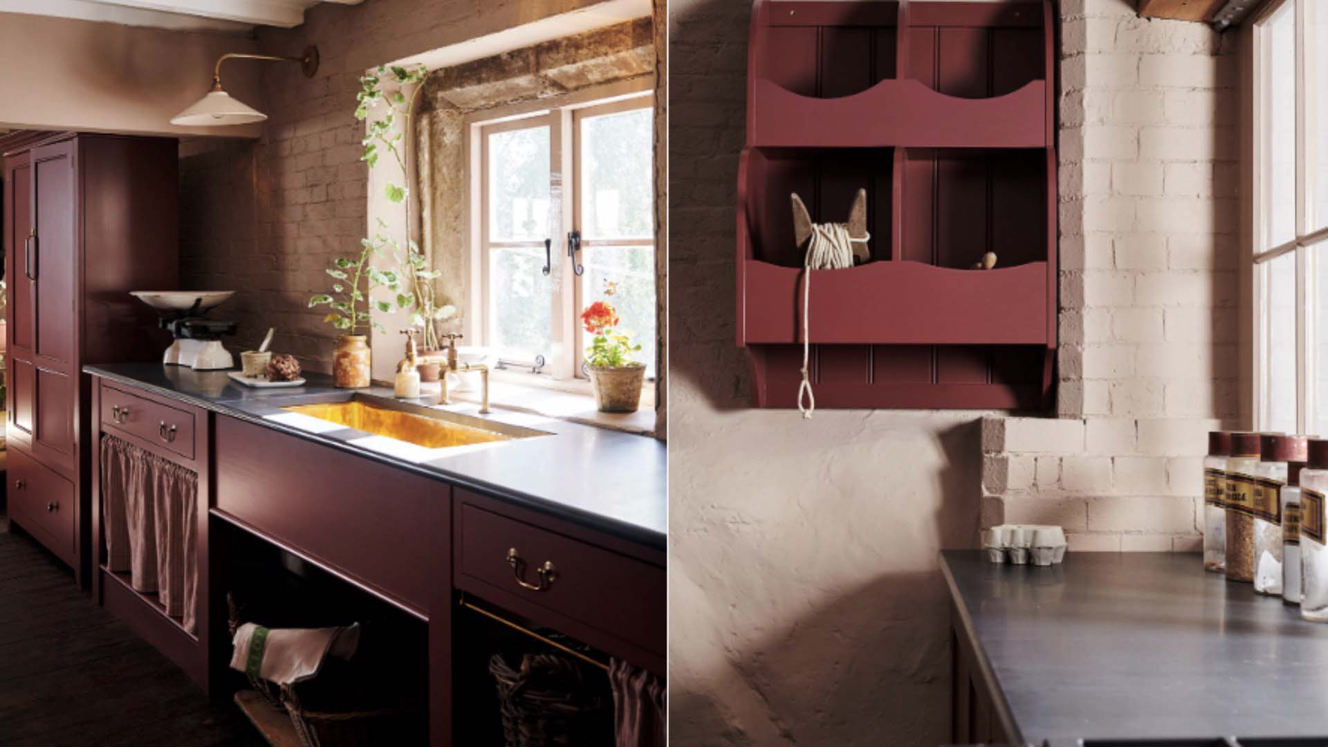 deVOL red kitchen