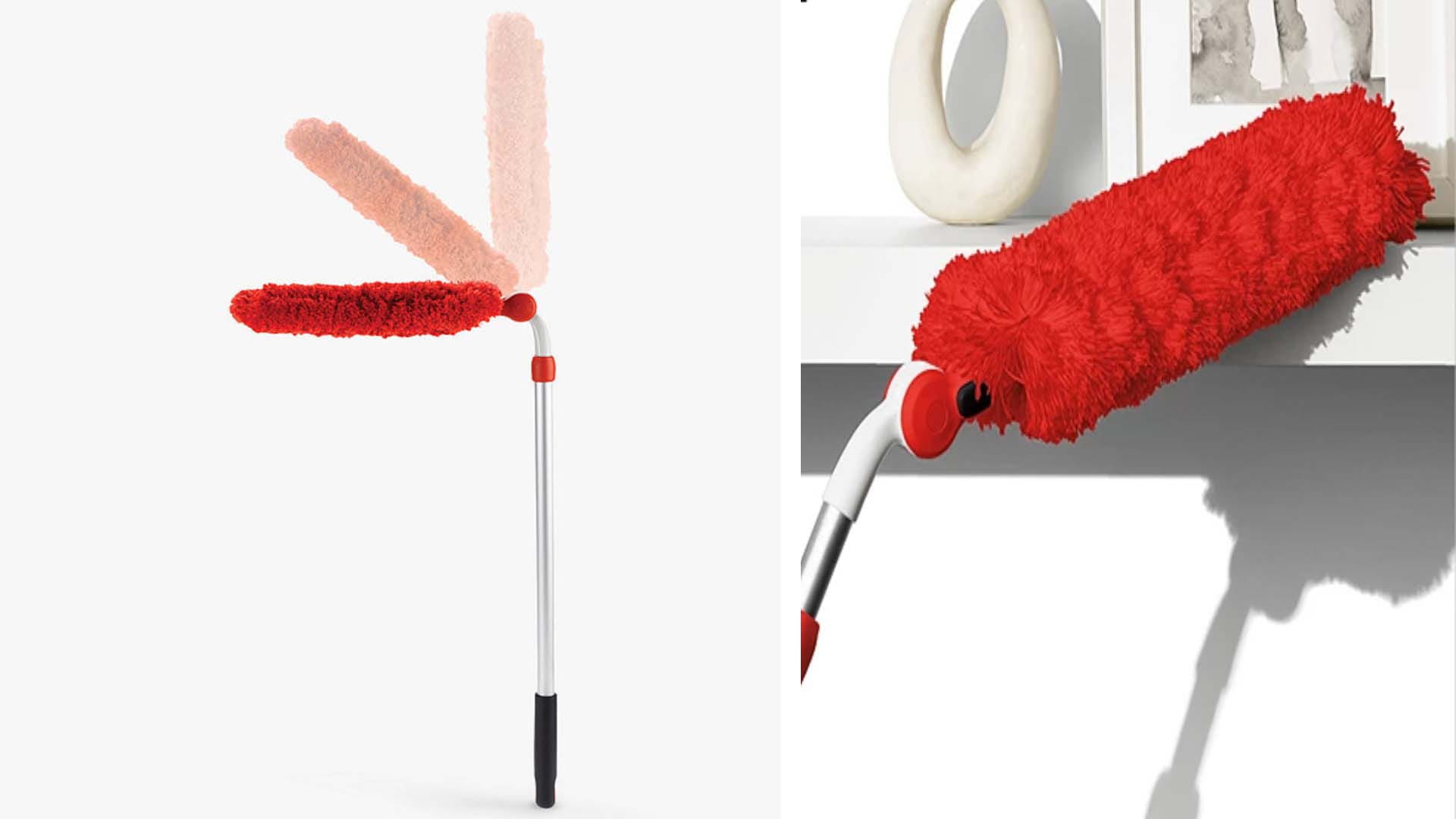 Use an extendable duster to keep your extractor fan clean