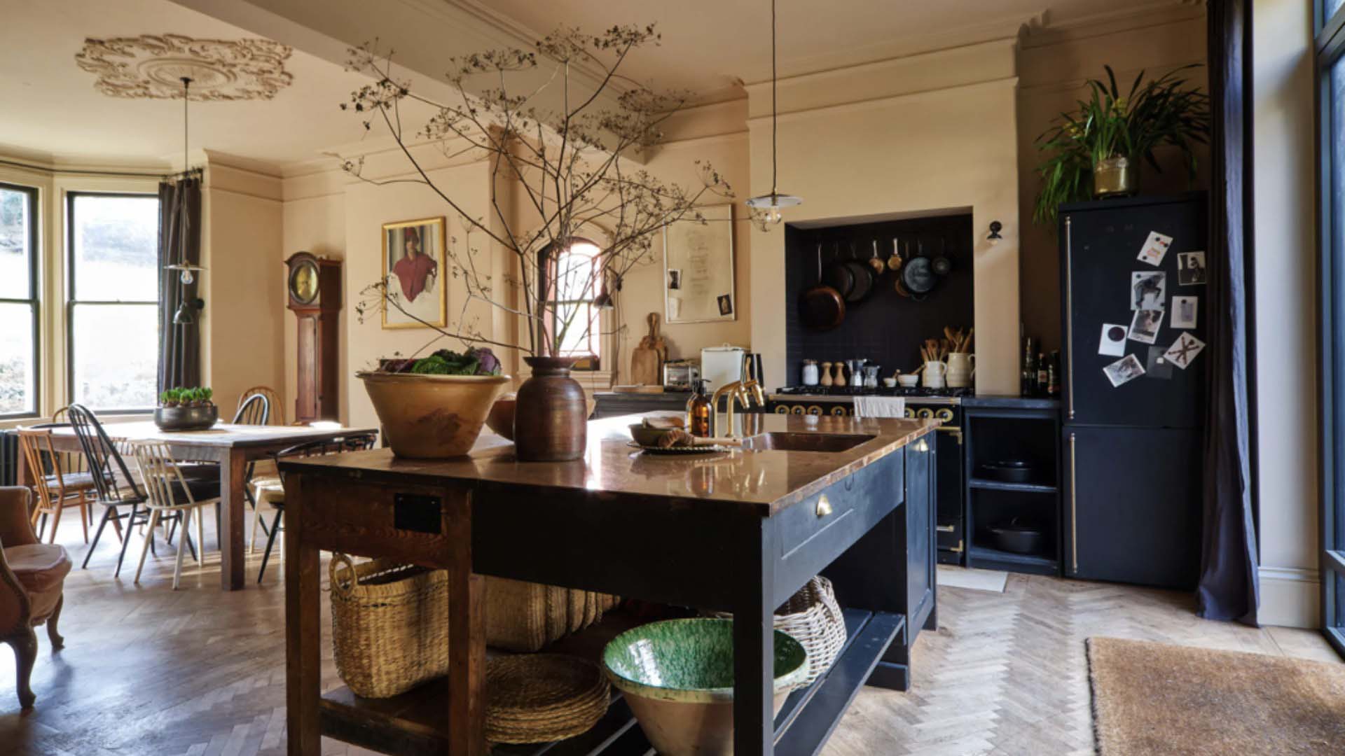 A unique freestanding piece of furniture can give your kitchen an uplift