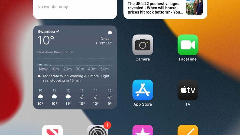 Tap the green FaceTime icon on your iPad to open the app