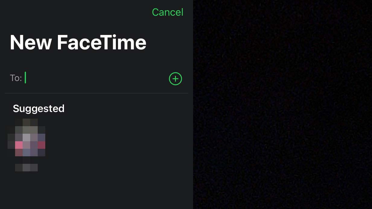 The logo when you open Facetime on your iPad