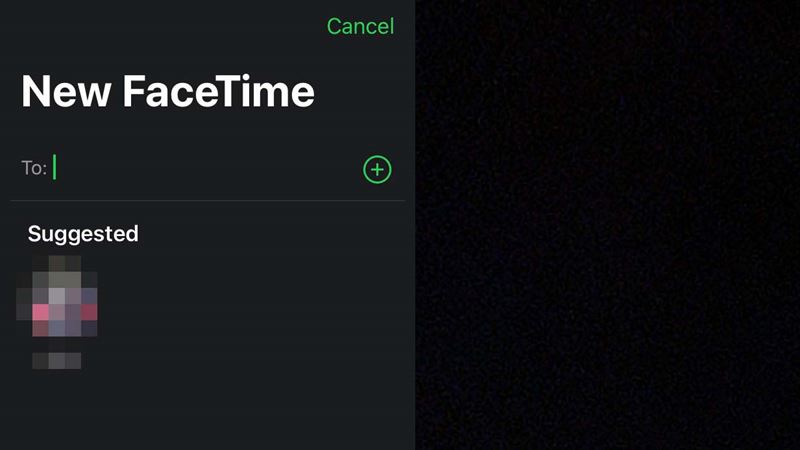 The logo when you open Facetime on your iPad