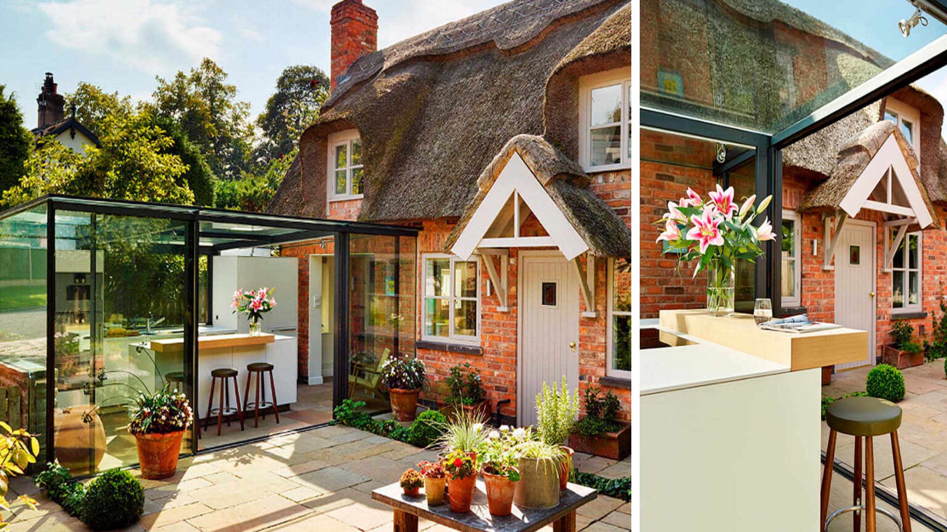 Combine traditional and contemporary for a stand-out design